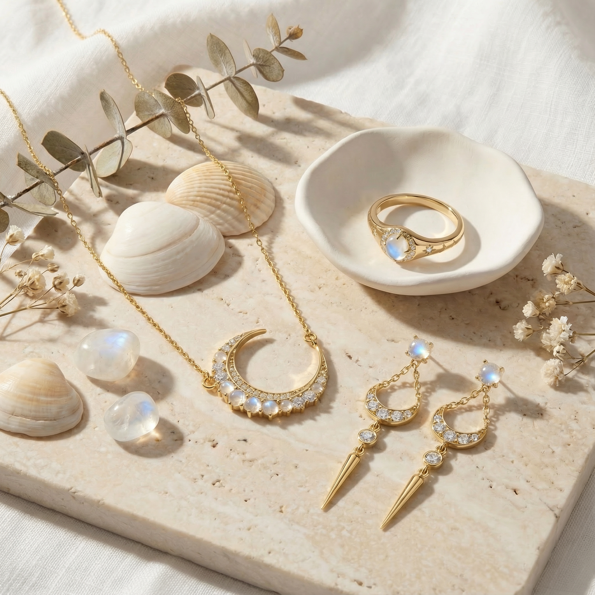 Luna Necklace - Muse Atelier Luna Necklace - Muse Atelier