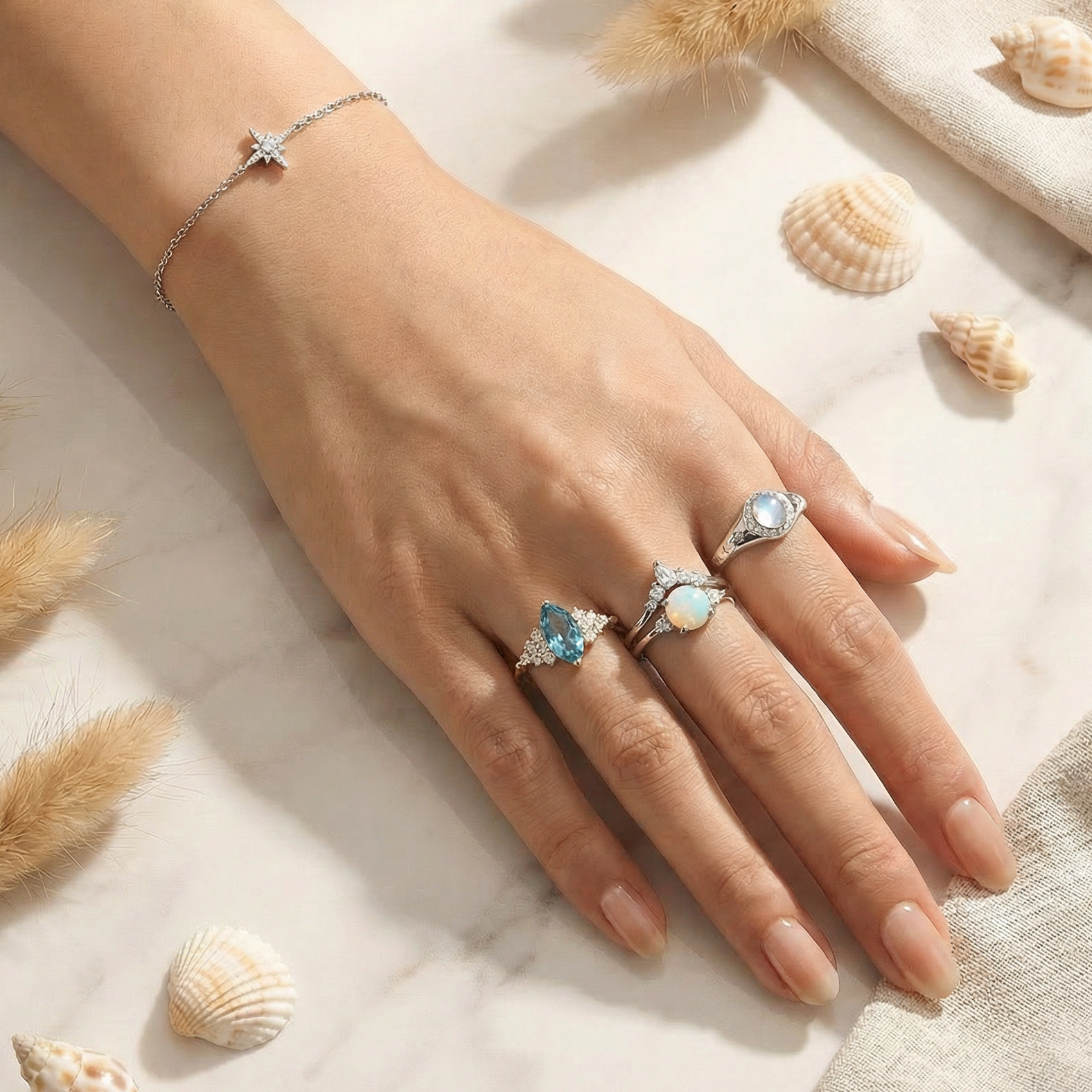 Never Alone Ring Set